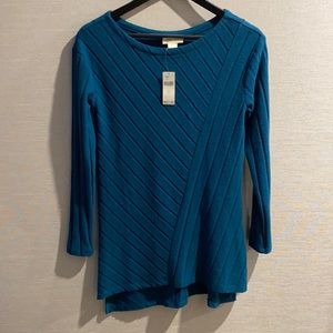 Anthropologie Maeve Devine Tunic Top NWT XS